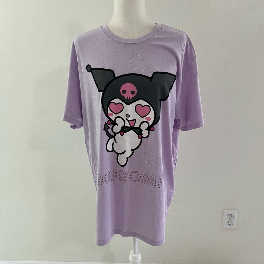 Lavender Kuromi Graphic T-Shirt